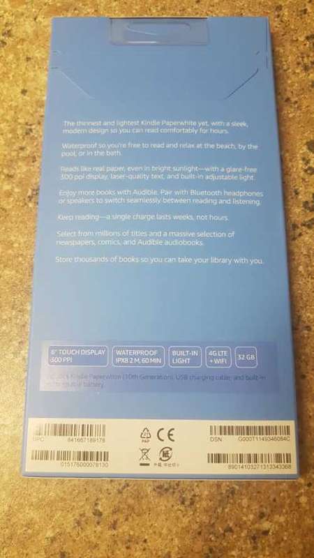 Amazon kindle Paperwhite 4G 32gb 10th gen