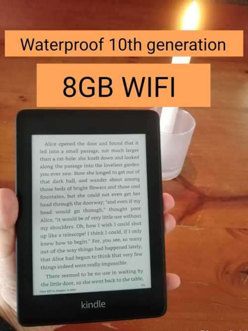 Amazon Kindle Paperwhite 10th gen 8GB demo model
