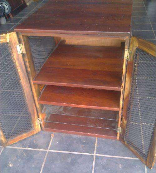 Sleeper wood A/V enclosue