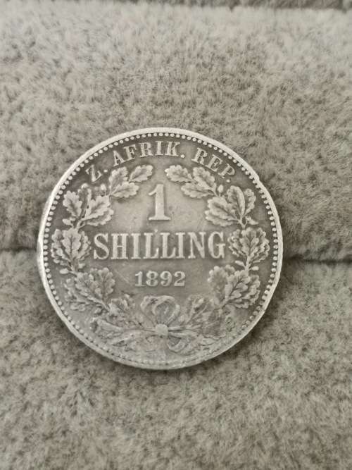 ZAR 1892 1 Shilling