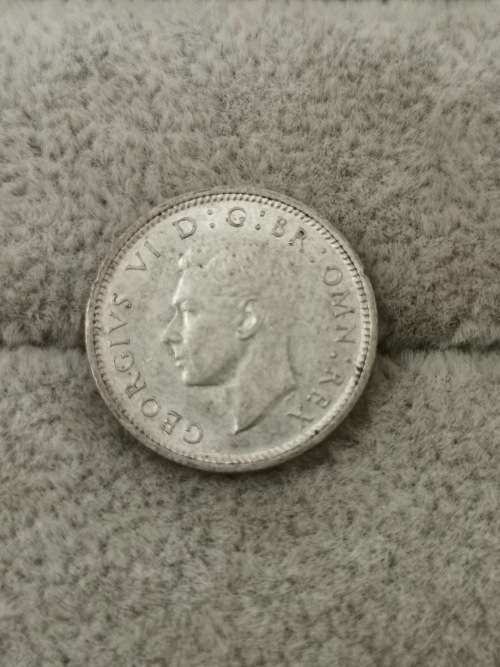 1937 British 6 pence