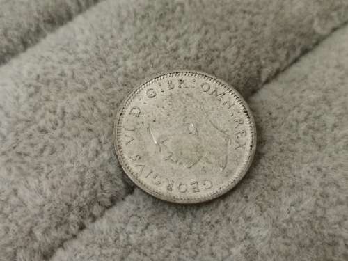 1937 British 6 pence