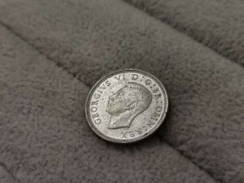 1937 British 6 pence