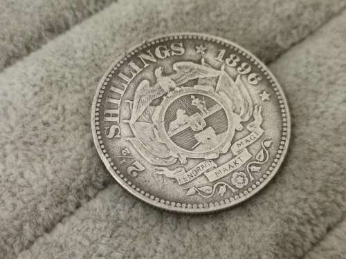 ZAR 1896 2 and 1/2 Shilling