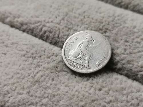 1838 British 4 Pence ( Groat)