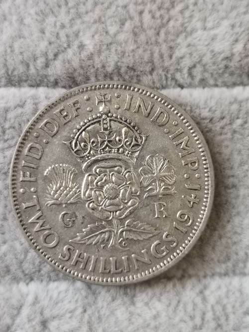 British 1941 Florin