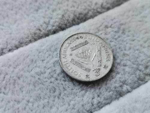 Union 1944 Threepence