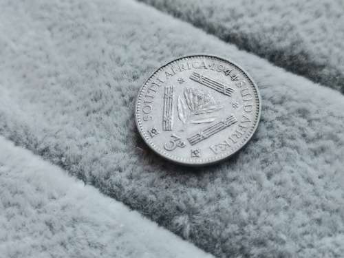 Union 1944 Threepence