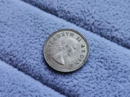 Union 1957 Threepence (Error)