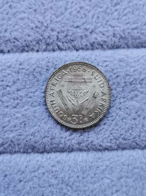 Union 1958 Threepence