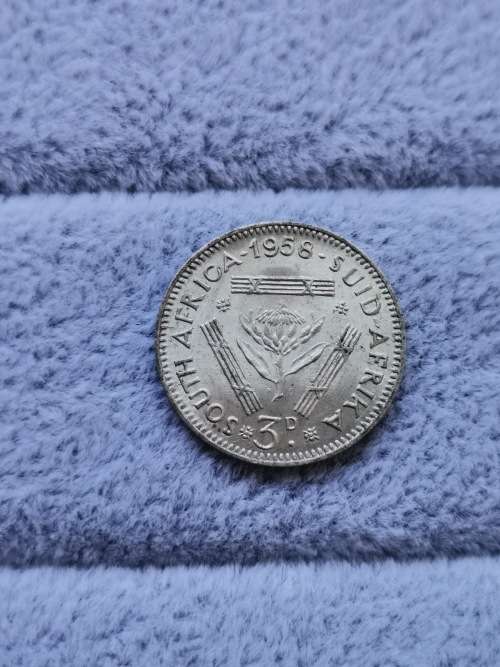Union 1958 Threepence