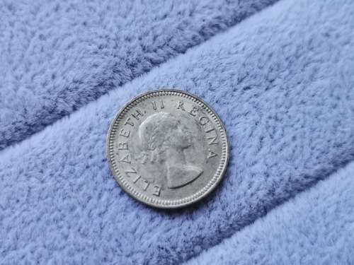 Union 1958 Threepence