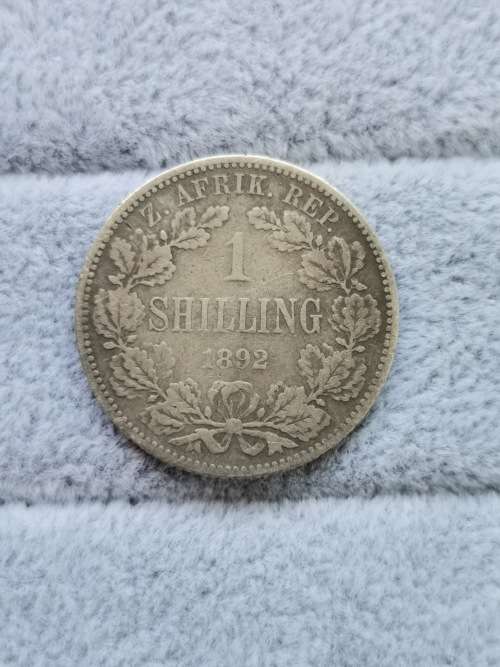 ZAR 1892 One Shilling