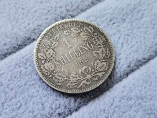 ZAR 1892 One Shilling
