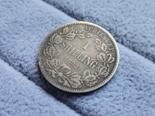 ZAR 1892 One Shilling