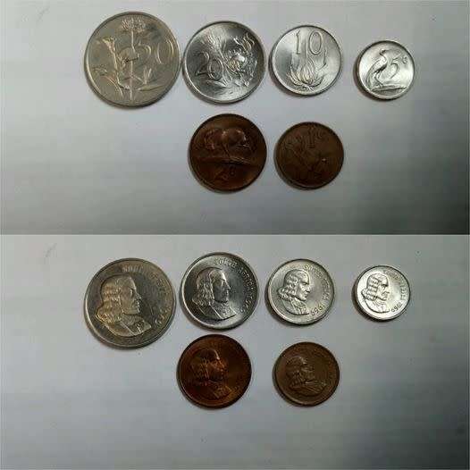 RSA 1969 UNC Cents