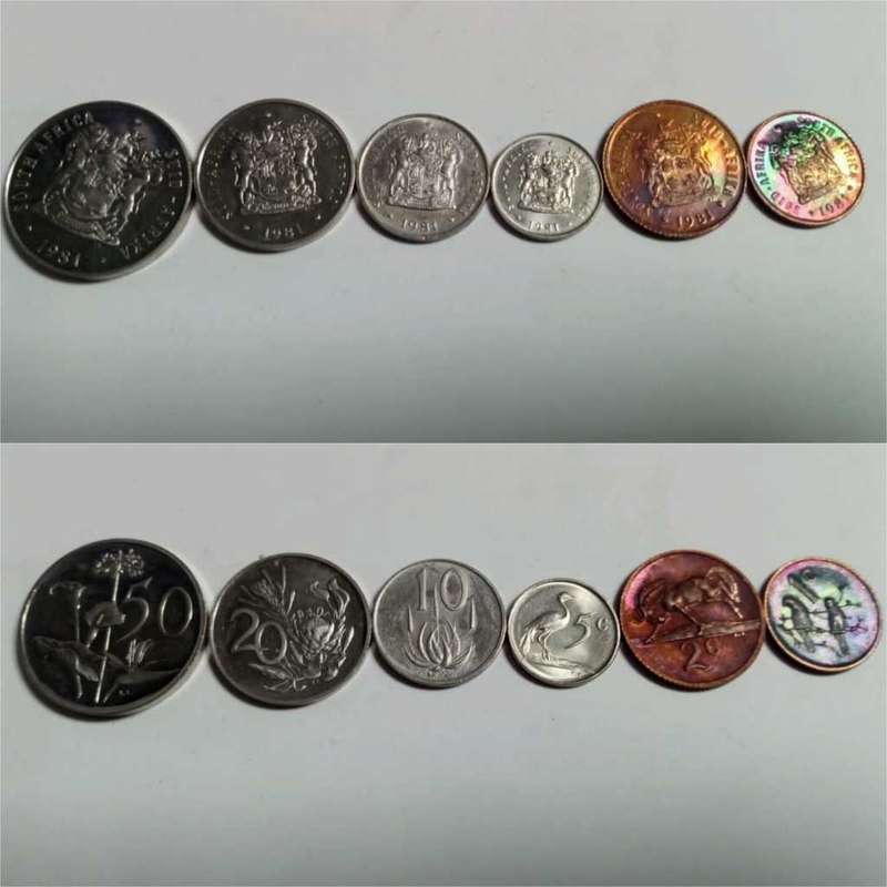 RSA 1981 UNC Cents