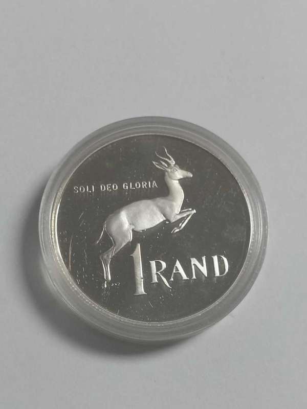 1989 Silver One Rand PROOF