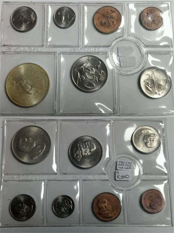 RSA 1967 UNC Set