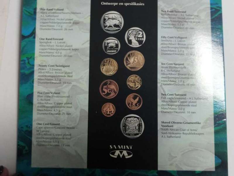 DISCOUNT!!! RSA 1995 UNC Set