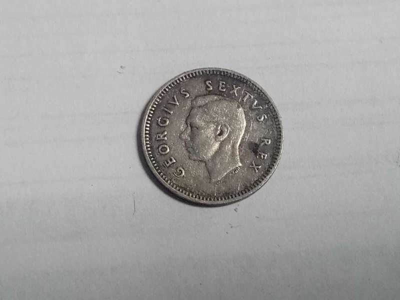 DISCOUNT!!! Union 1948 Threepence