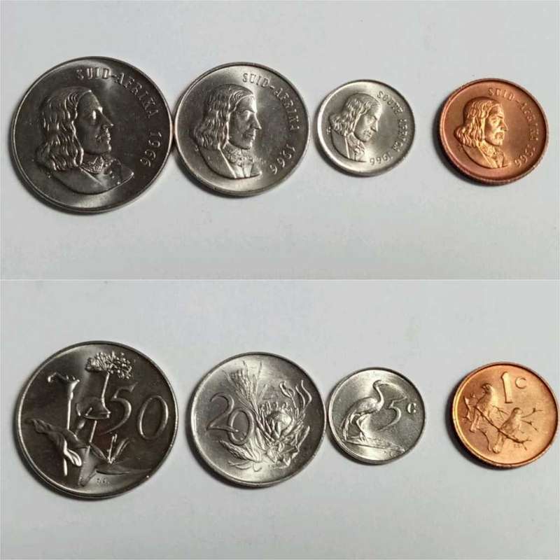 RSA 1966 Cent Set