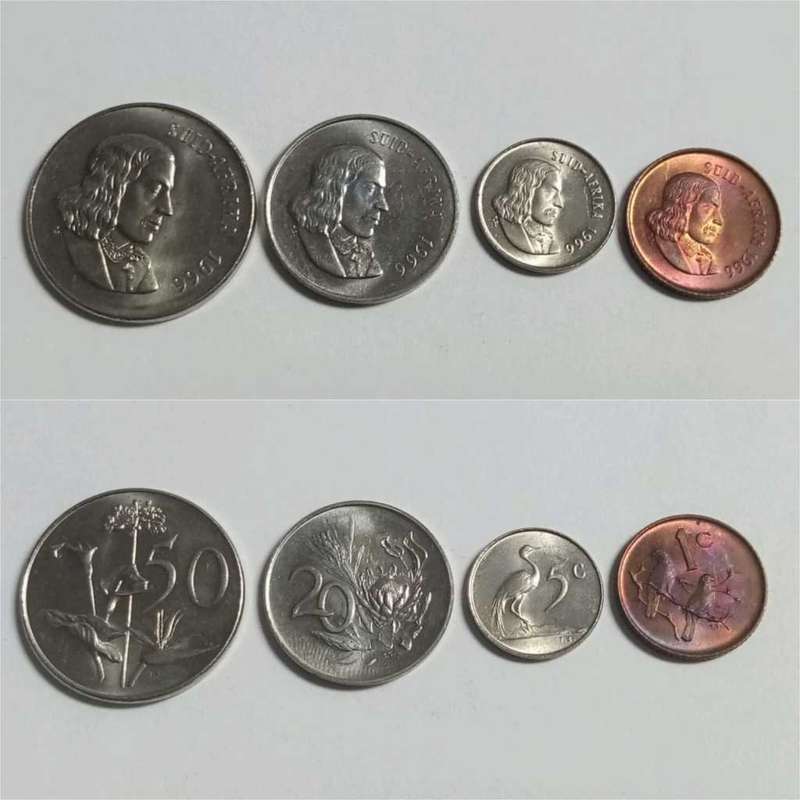 RSA 1966 Cent Set