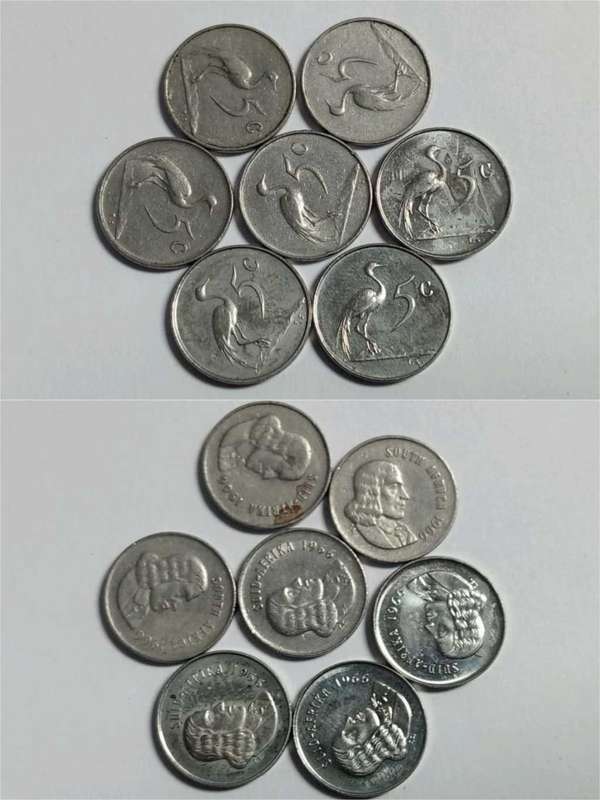 RSA 1966 Five Cent