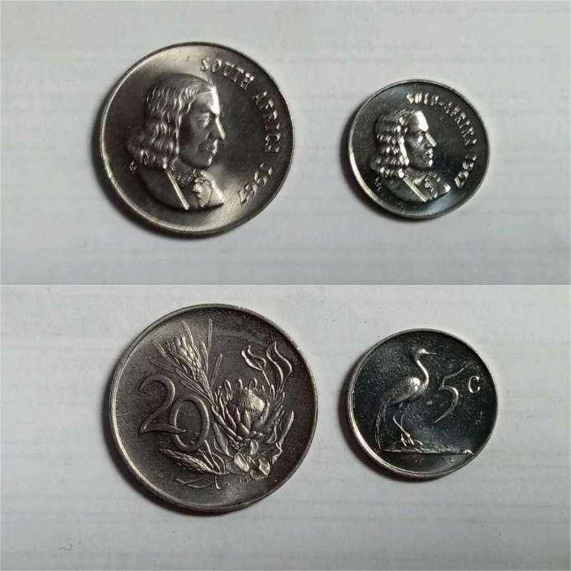 RSA 1967 Cents Set