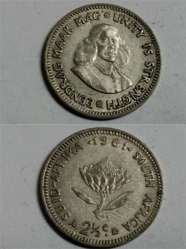 RSA 1961 Two and a Half Cent
