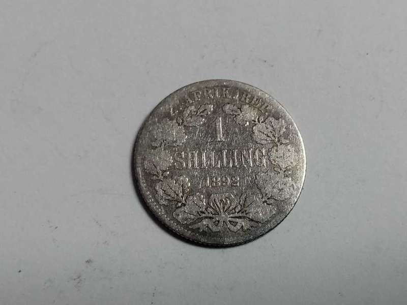 ZAR 1892 Shilling