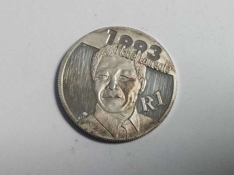 RSA - Protea Series 1 Rand 2007 - Mandela Nobel Laureate