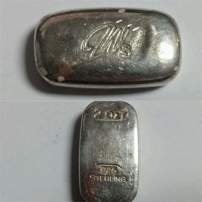 Sterling Silver 2oz Bar