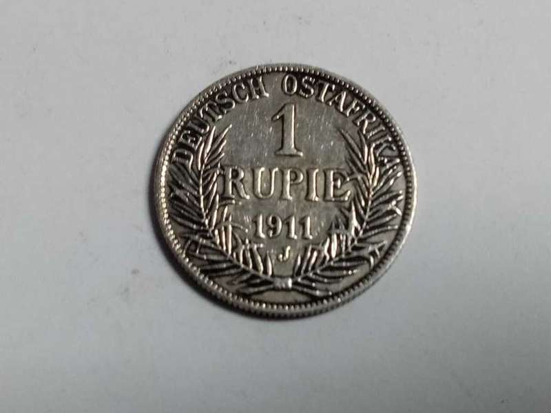 German 1911 One Rupee