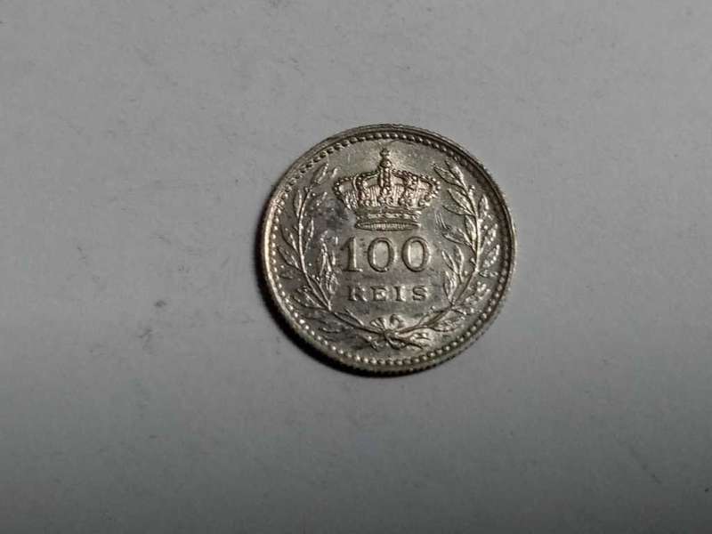 Portugal 100 Reis 1910 - Great condition