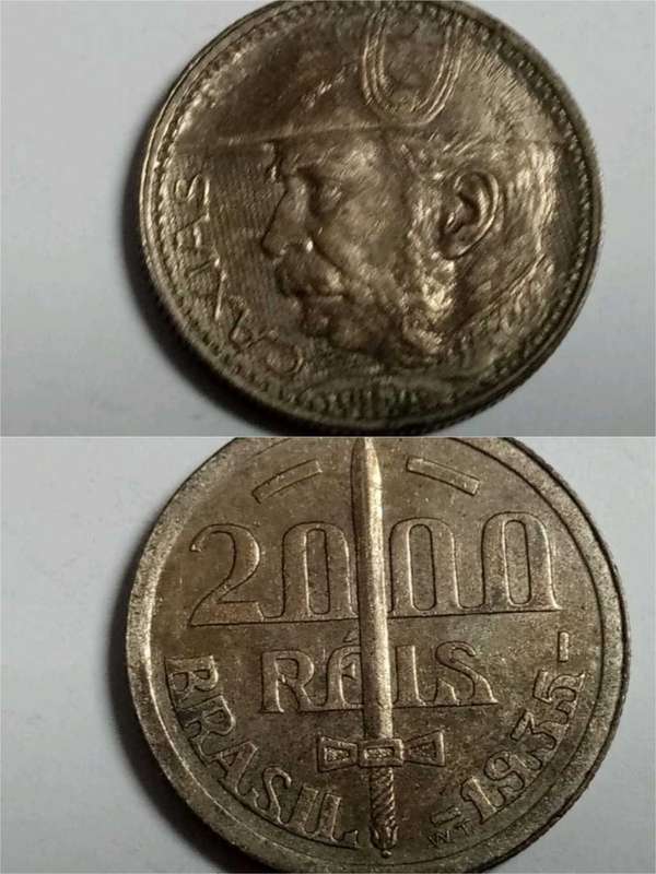 Brazil 2000 Reis 1935
