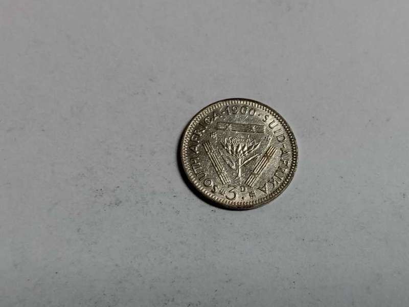 Union Threepence 1960 - Nice condition