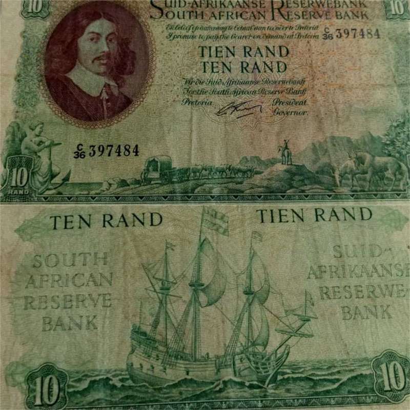 DISCOUNT!!! Ten Rand 1962 G Rissik