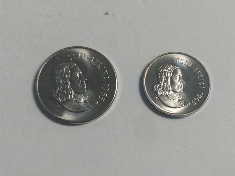 DISCOUNT!!! RSA 1965 Ten and Five Cent PROOF