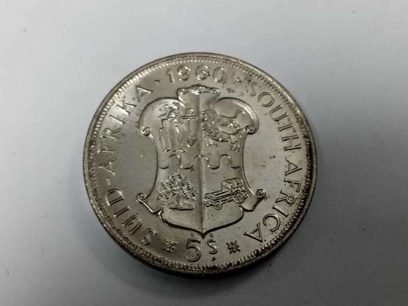DISCOUNT!!! Union 1960 Five Shilling - PROOF