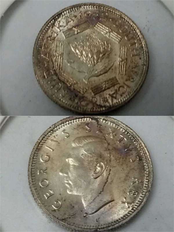 Union Sixpence 1952 - UNC condition