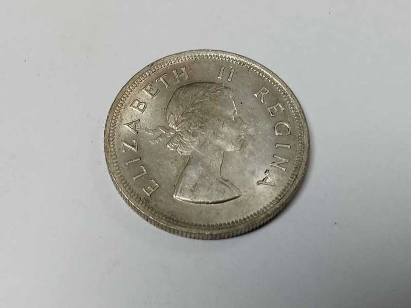 Discount!!! Union 2.5 Shillings 1955 - Proof