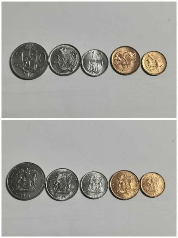 RSA 1989 Cents Set