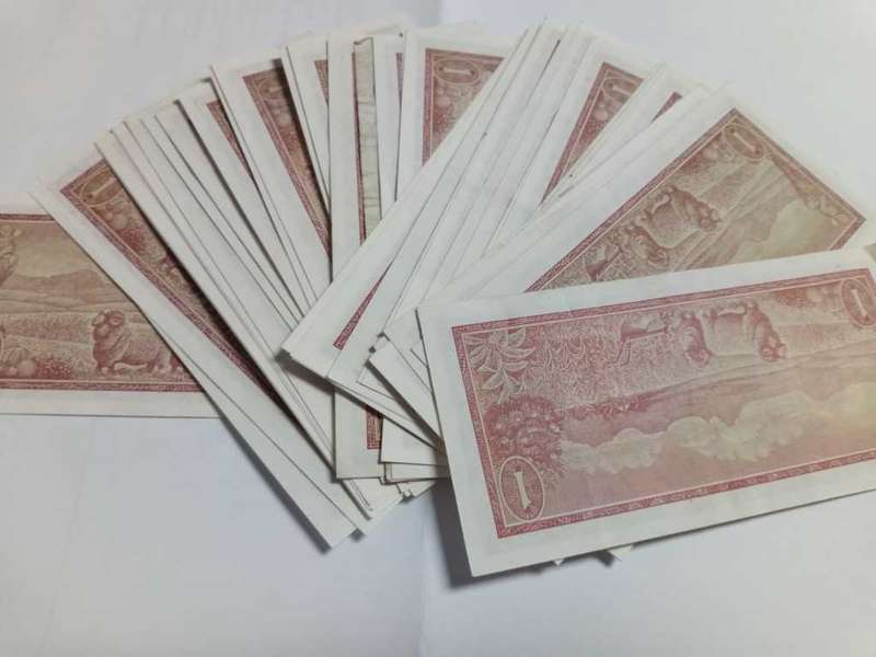 DISCOUNT!!! One Rand Notes TW De Jongh 1975