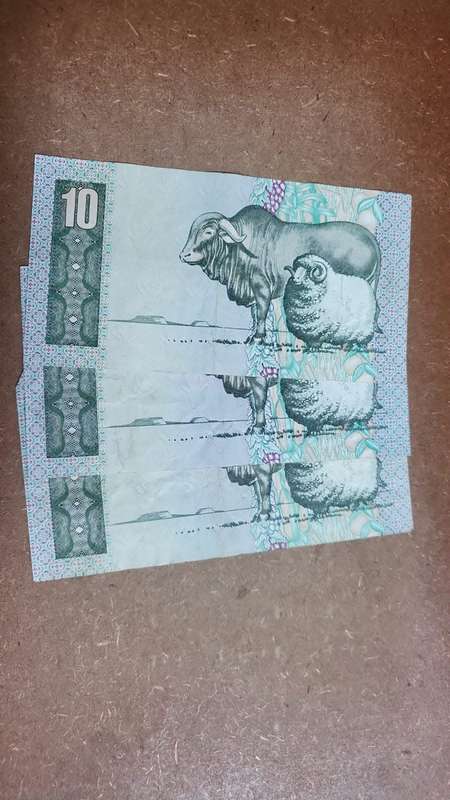 RSA 10 Rand 1990(C Stals 1st Issue) - AA Prefix