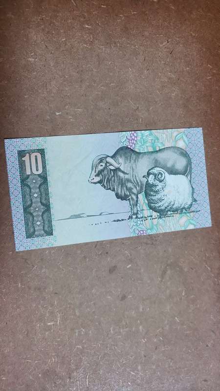 RSA 10 Rand 1990(C Stals 1st Issue) - XX Replacement - Nice condition
