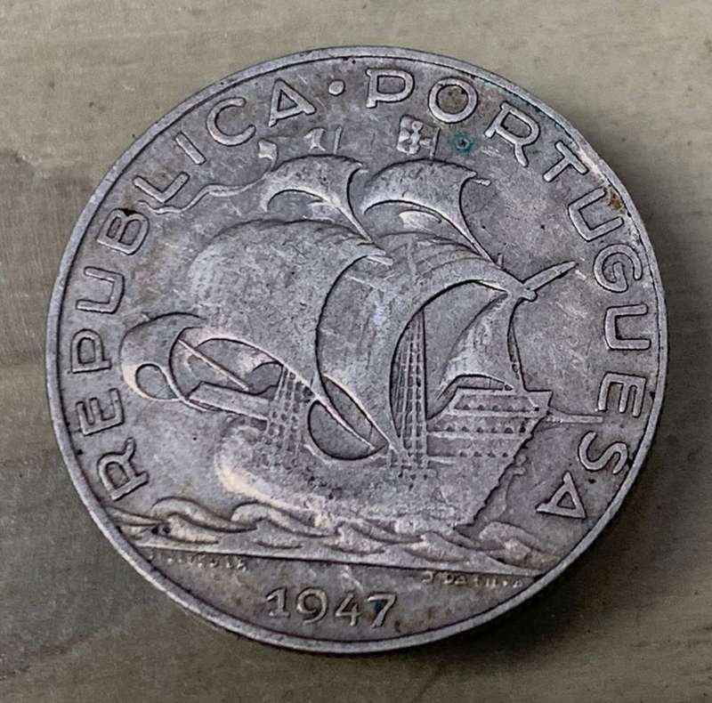 Portugal 5 Escudos 1947