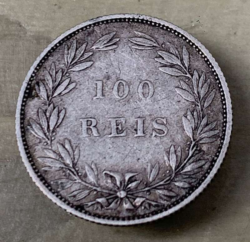 Portugal 100 Reis 1889