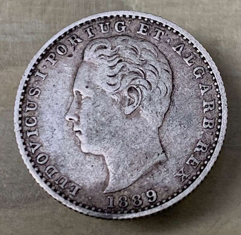 Portugal 100 Reis 1889