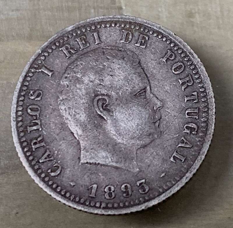 Portugal 10 Reis 1893